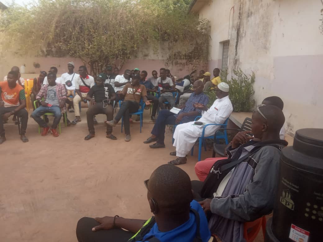 Sécurité routière et  code de la route à Vélingara : 40 conducteurs de moto-taxis formés