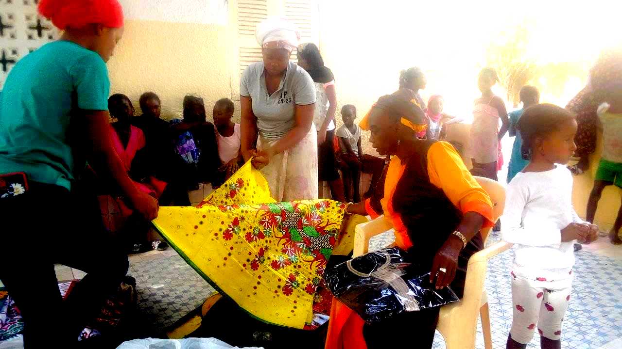 Korité 2021 :Gnagna Fall distribue 1000 tenues de fête à Kolda