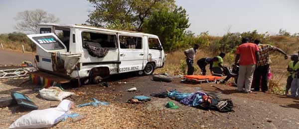 Kaffrine : 327 morts enregistrés dans des accidents entre 2014 et 2020