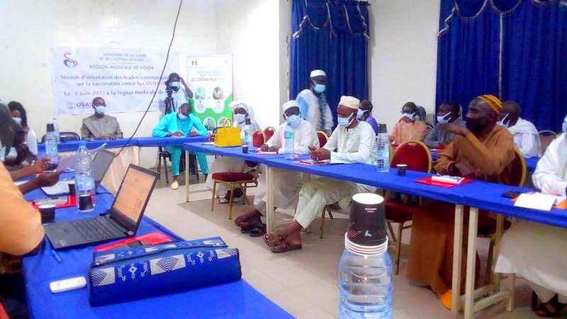 Vaccin anti-covid 19 : la Région Médicale de Kolda sensibilise les leaders communautaires