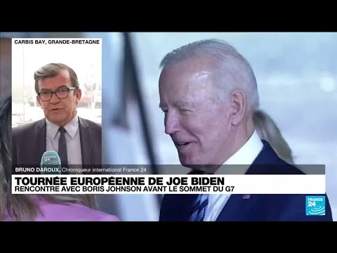 Joe Biden en Europe : Washington veut resserrer les liens avec le vieux continent