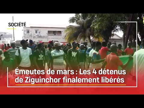 Manifestations de mars dernier: 4 détenus libérés à Ziguinchor