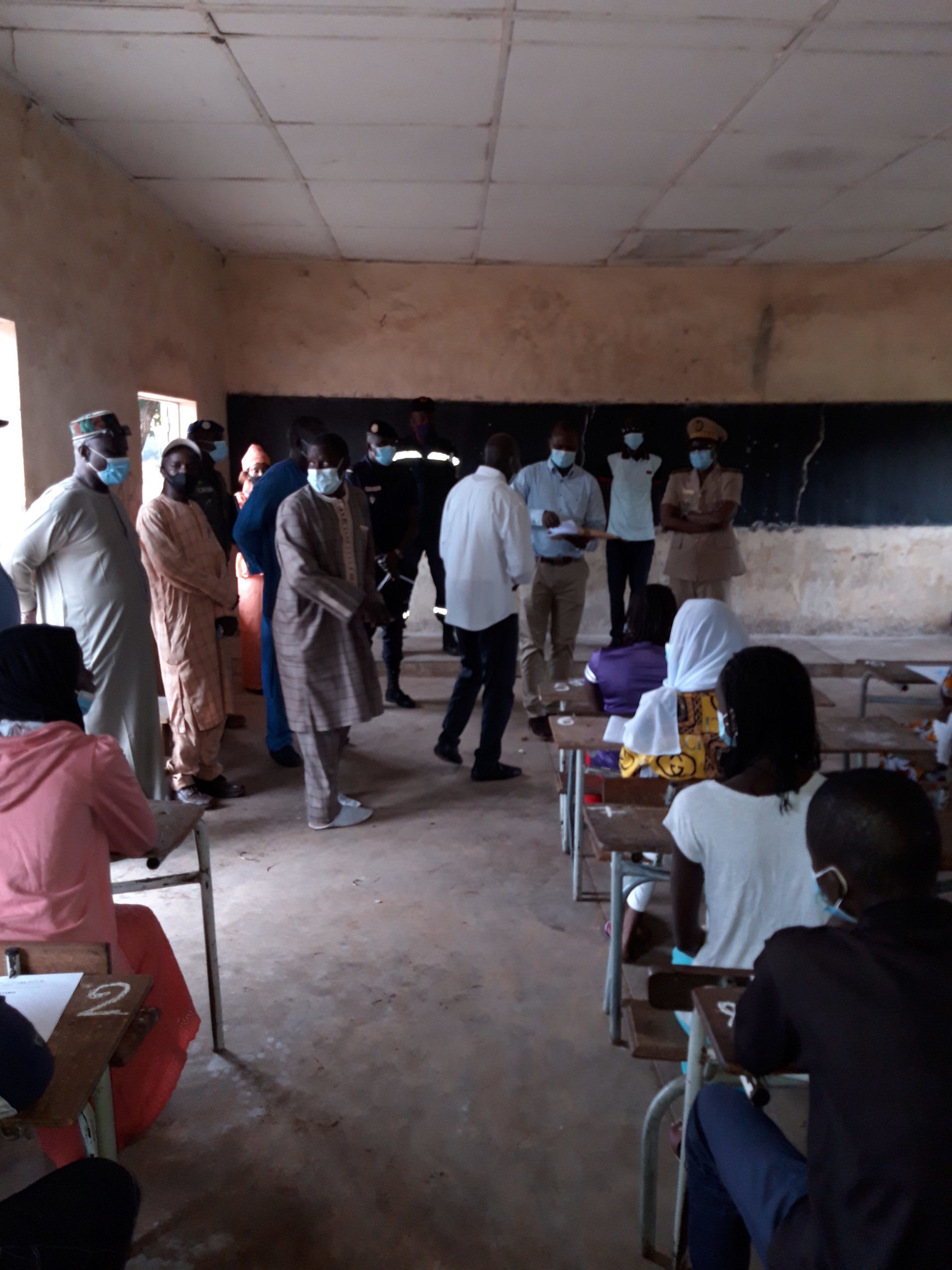 BFEM 2021 à Vélingara : Le préfet visite les centres d’examen