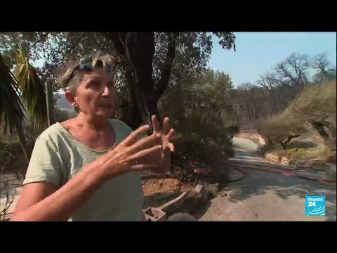 Incendies en France : un mort dans le Var, 1 200 pompiers déployés • FRANCE 24