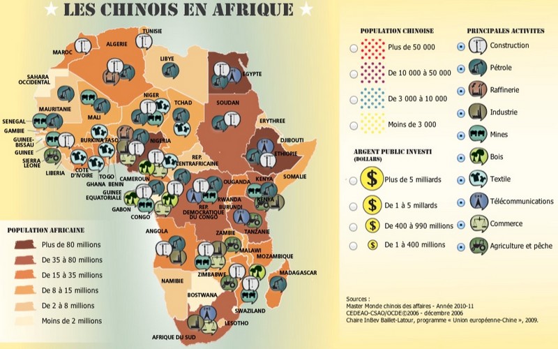 Les investissements des entreprises chinoises en Afrique estimés à 43 milliards de dollars en fin 2020 (Livre blanc)
