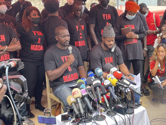 « Yoona ngi jengg »: Y’en a marre annonce une série de manifestations