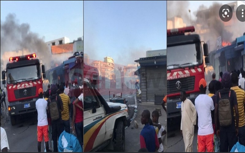 Tenkoto : l’incendie fait 8 blessés et plus de 100 cases brûlées