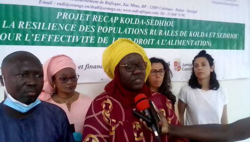 Pour l’effectivité du droit à l’alimentation : le RADI lance le projet RECAP Kolda-Sédhiou