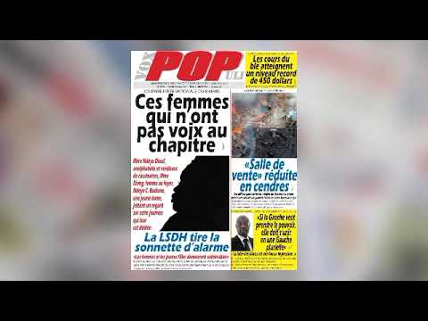 Revue de presse  du Mardi 08 Mars 2022 avec PAPITO KARA