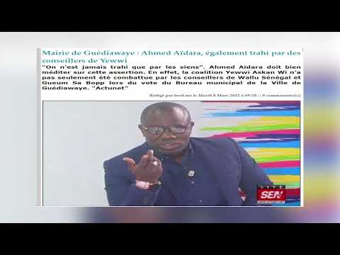 Mairie de Guédiawaye : Ahmed Aïdara, également trahi par des conseillers de Yewwi