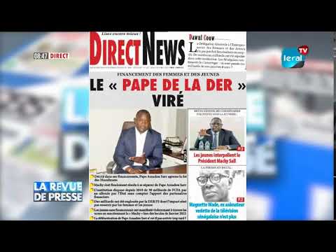 REVUE DES TITRES DE CE LUNDI 10 MARS  2022 – PR : MOUSTAPHA THIOUNE- #LERALTV