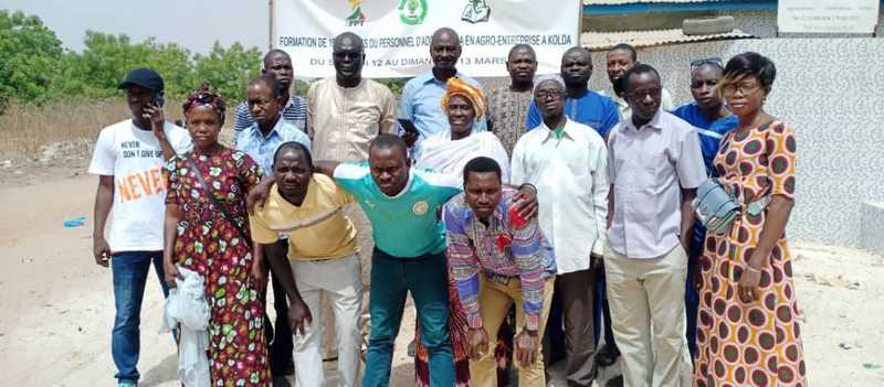 KOLDA : le 3FPT forme 15 agents de l’ADC Ninnaba en agro-entreprise