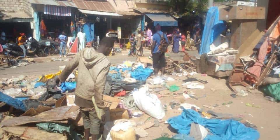 Désencombrement du centre-ville de Kolda : la police entre en action !