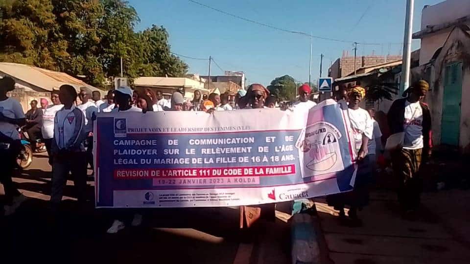 KOLDA : les femmes catholiques plaident pour le relèvement de l’âge du mariage des filles de 16 à 18 ans