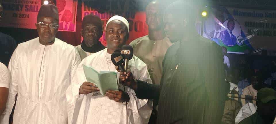 Meeting du parti EPS à Kolda : Mamadou Salif Sow mobilise pour la réélection de Macky Sall en 2024