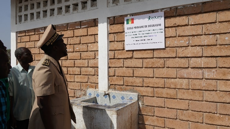 Médina Yoro Foula: les autorités étatiques « satisfaites » des réalisations de l’ONG EDUCO