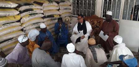Ramadan 2023 à Vélingara : Cherif Mouhamed Aly Aïdara met à la disposition des populations 30 tonnes de riz,  de l’huile, du lait  et du  sucre