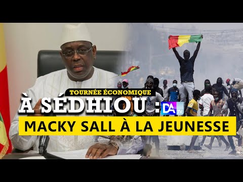 Sédhiou/Macky Sall à la jeunesse: «Ne vous laissez pas retarder par insultes à longueur de journée…»