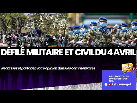 🛑DÉFILÉ MILITAIRE ET CIVIL DU 4 AVRIL – FETE NATIONALE | MARDI 04 AVRIL 2023