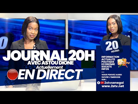 🛑LE JOURNAL 20H AVEC ASTOU DIONE  – L&rsquo;ACTUALITÉ EN FRANCAIS  | VENDREDI 19 MAI 2023 MAI 2023