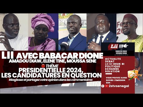 🛑LII: PRESIDENTIELLE 2024, LES CANDIDATURES EN QUESTION – REAGISSEZ EN DIRECT | DIM. 25 JUIN 2023