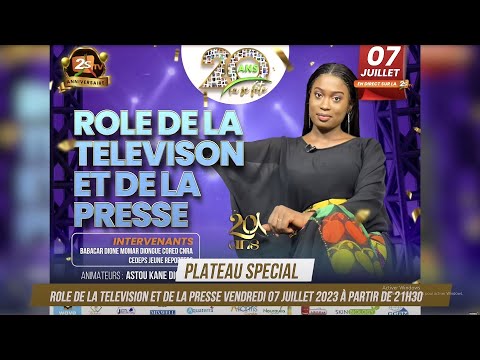 🛑[SPÉCIAL] QUEL EST LE ROLE DE LA TELEVISION ET DE LA PRESSE – AVEC ASTOU DIONE | 7 JUILLET 2023