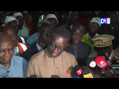 Inauguration de la deuxième station d’eau potable de Ngaye Mékhé par le PM Amadou Bâ