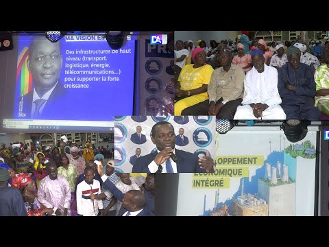 Thiès : Alioune Sarr vend son programme économique et sociale pour développer le Sénégal