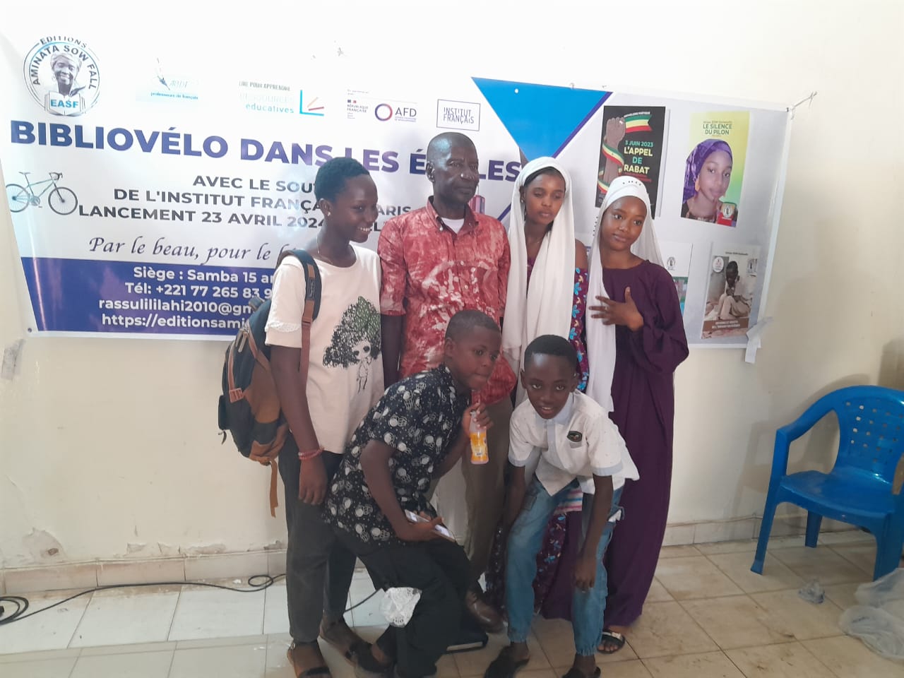 Vélingara : Le projet « BIBLIOVELO » Pour encourager la lecture dans les écoles
