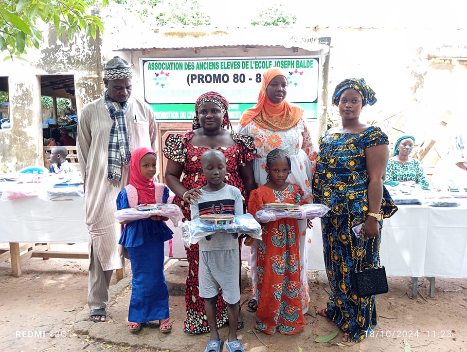 Kolda : Les anciens élèves de l’école Joseph Baldé récompensent l’excellence scolaire
