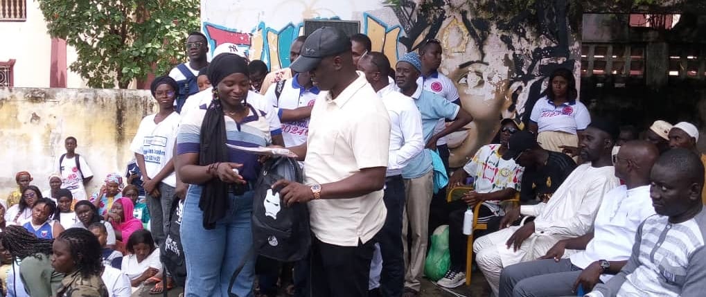 Lancement de la 6e édition de distribution de kits scolaires du MKD : Abdourahmane Doura Baldé au chevet des enfants du Fouladou