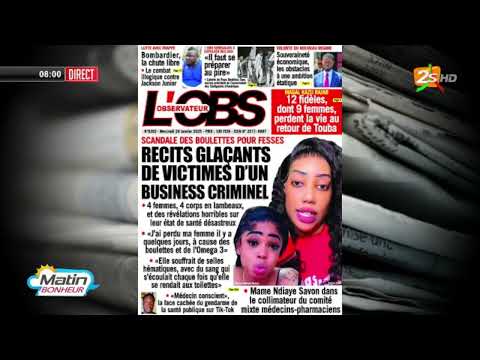 Matin Bonheur – La Revue des titres de Abdoulaye Maal | Mercredi 29 Janvier 2025