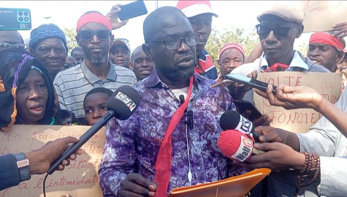  Kolda : les impactés du lotissement de Saré Bidji  manifestent contre « l’expropriation » de leurs terres