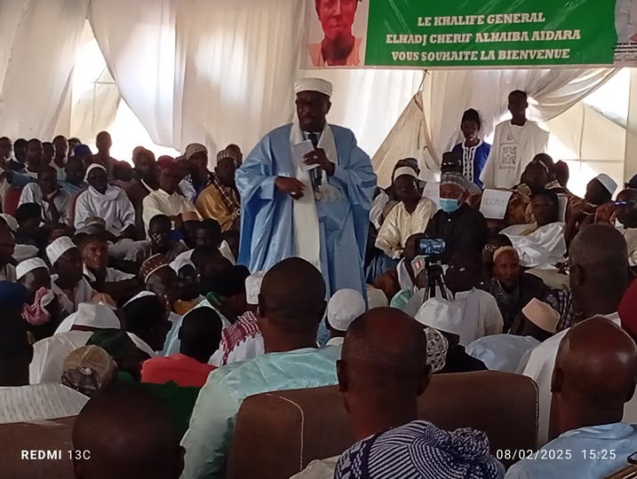 Ziarra de la Famille Chérifienne de Saré Mamady : un événement  placé  sous le signe de l’importance de  l’éducation en Islam