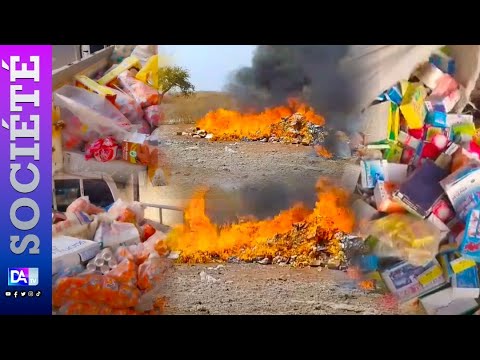 VELINGARA(Kolda) : Incinération de 11 tonnes de produits impropres à la consommation…