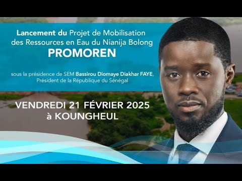 [direct] Cérémonie du lancement du projet de Mobilisation des Ressources en Eau | Ven. 21 Fév. 2025