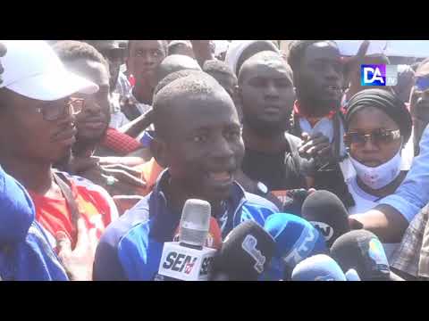 Kaolack : Les étudiants de l&rsquo;USSEIN dans la rue pour exiger la livraison immédiate des chantiers