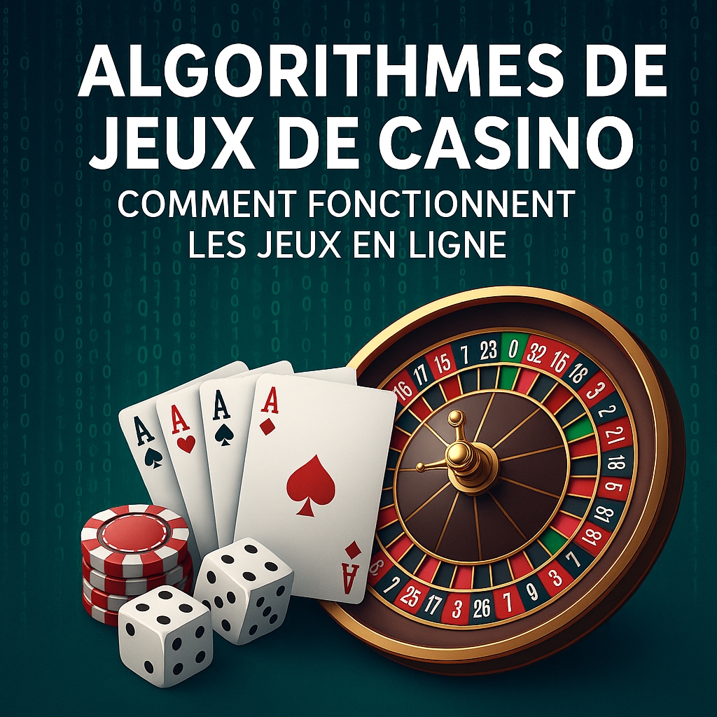 Algorithmes de jeux de casino: Comment fonctionnent les jeux en ligne
